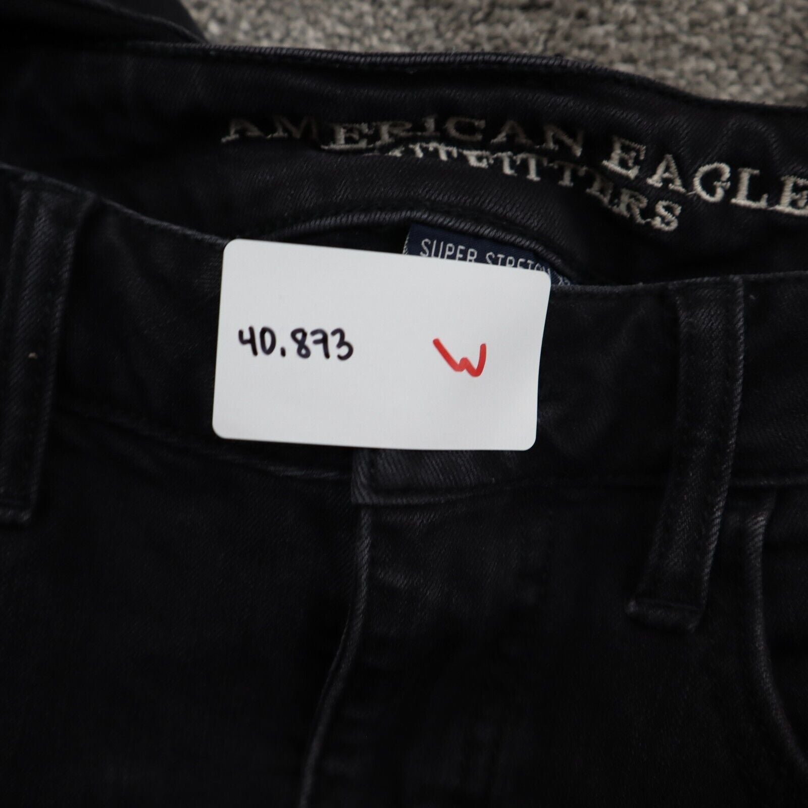 American eagle clearance raw hem jeans