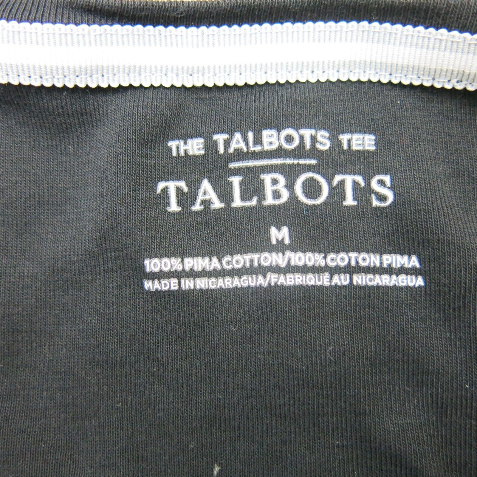 Talbots Women Pullover The Talbots Tee Sweatshirt Long Sleeves Black S –  Goodfair