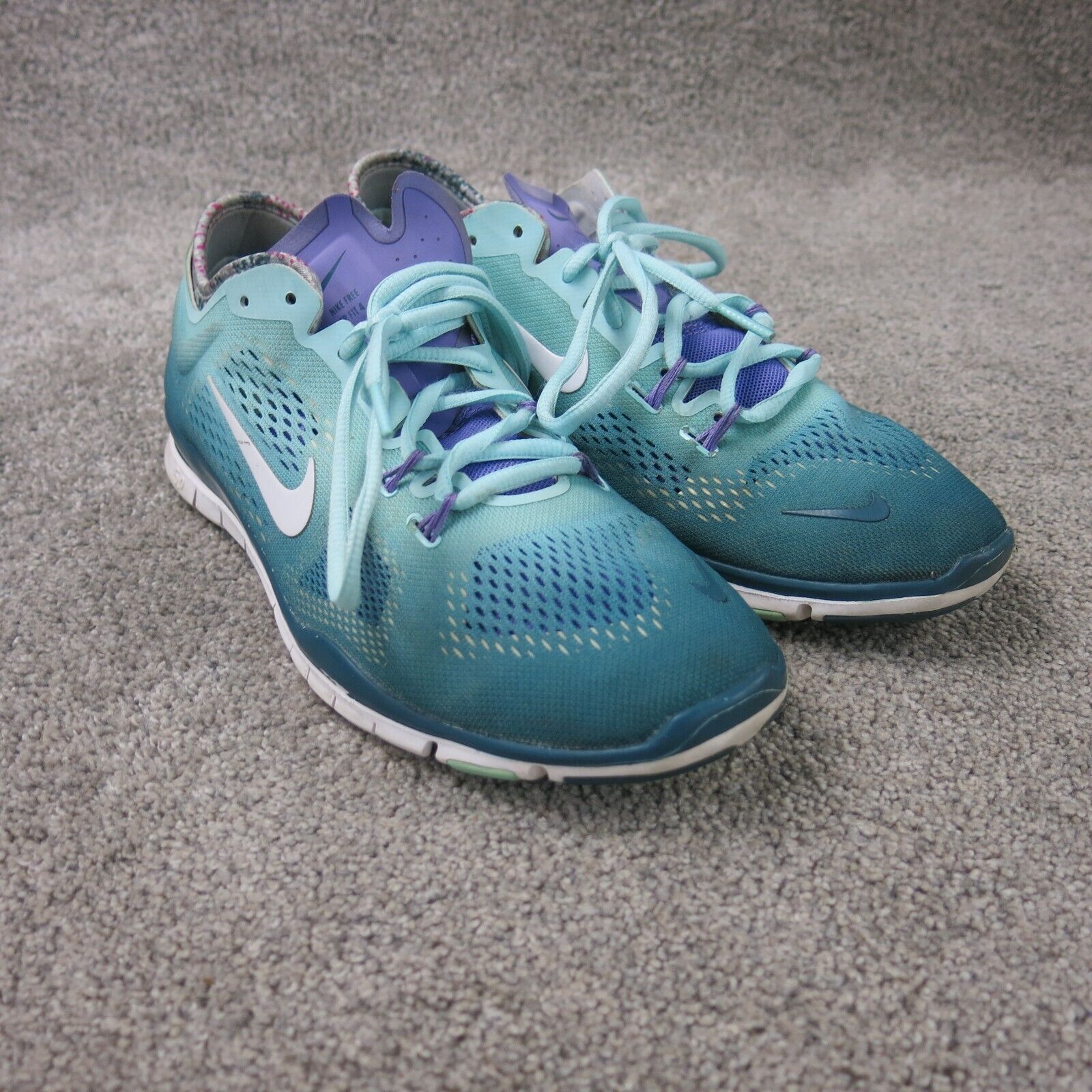 Nike Free Run TR 629832 400 Women s Blue Green Fade Running Shoes Size Goodfair