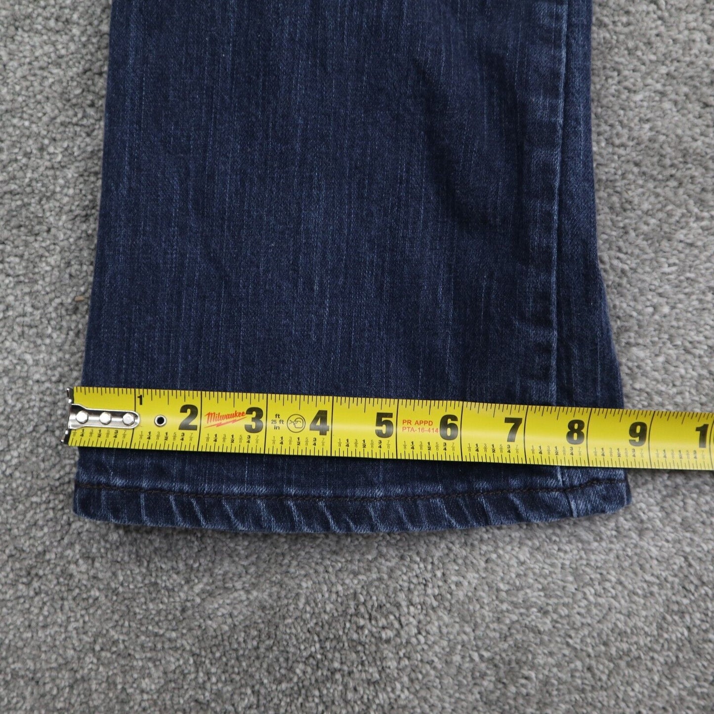Simple Vera Vera Wang Skinny Womens Jeans Straight Leg Boot Blue Size 10