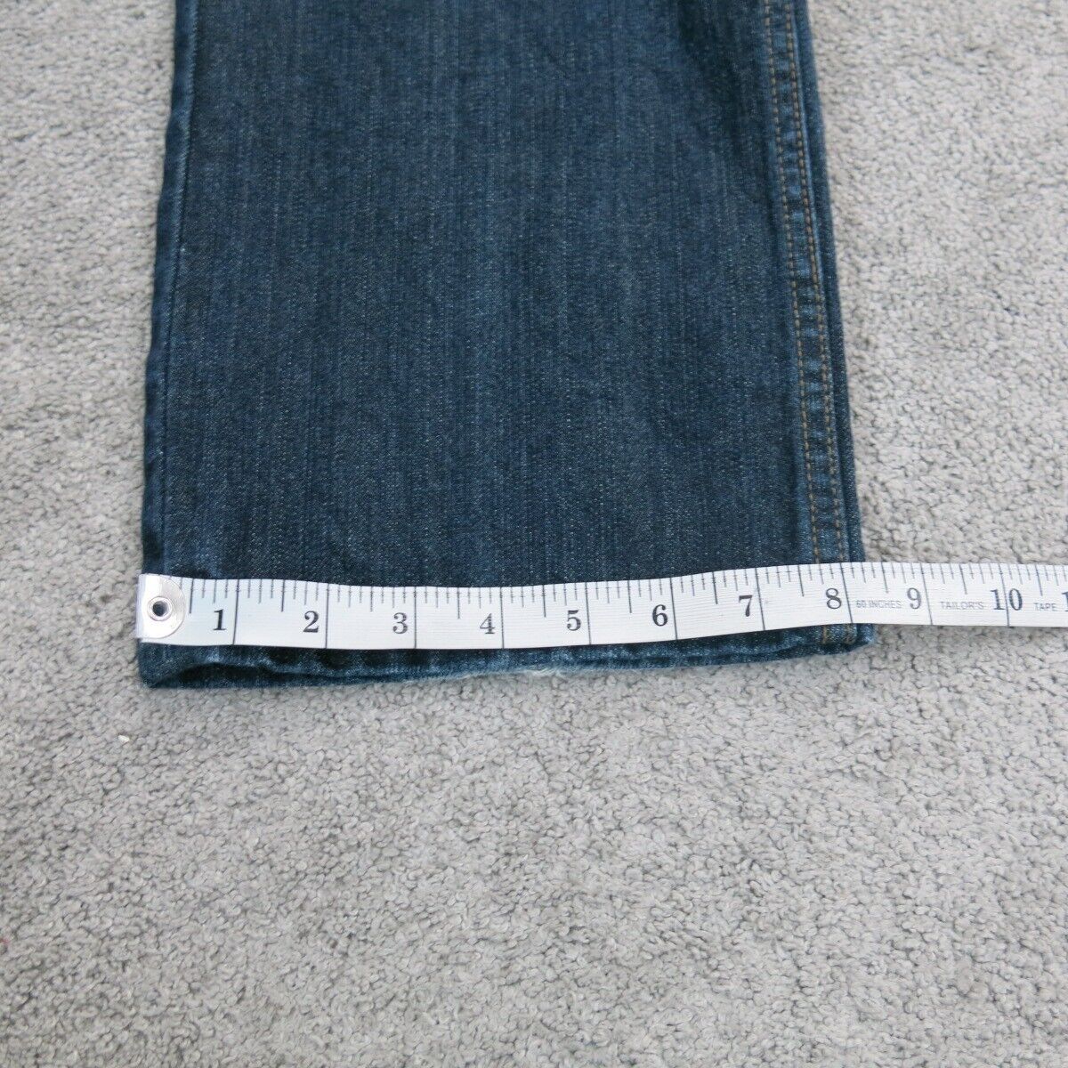 Levis 514 Men Straight Leg Jeans Denim Stretch Mid Rise Pocket Blue Size W34XL30