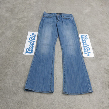 Lucky Brand Jeans Women 8/29R Blue Denim Pants Bootcut Leg Cotton