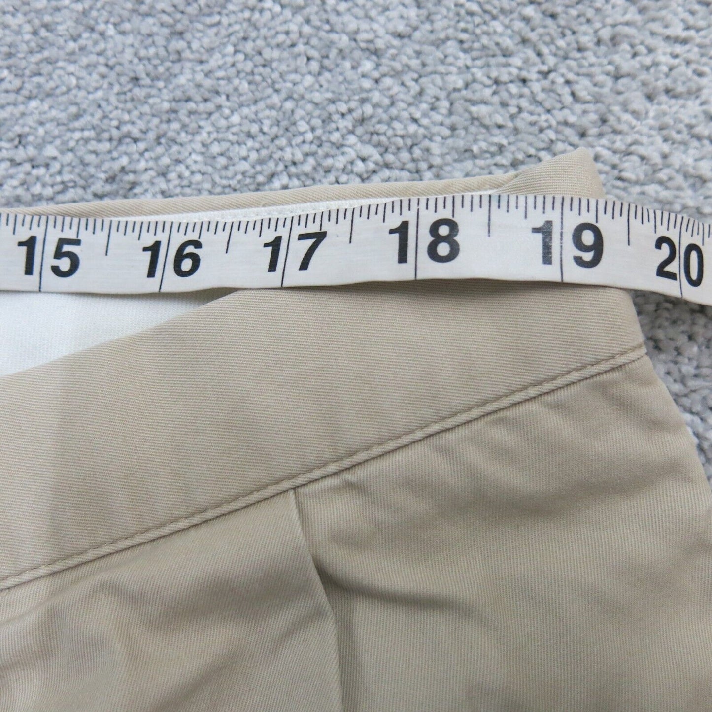 Polo By Ralph Lauren Mens Hammond Pant High Rise 100% Cotton Beige Size W40XL32