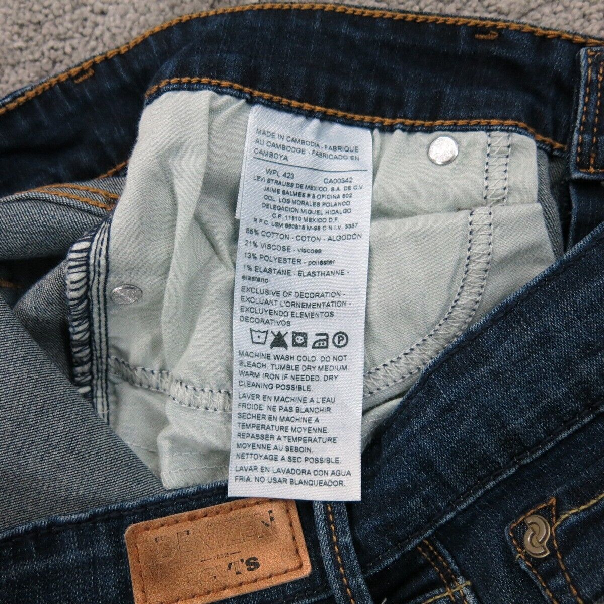 Levis denizen wpl store 423