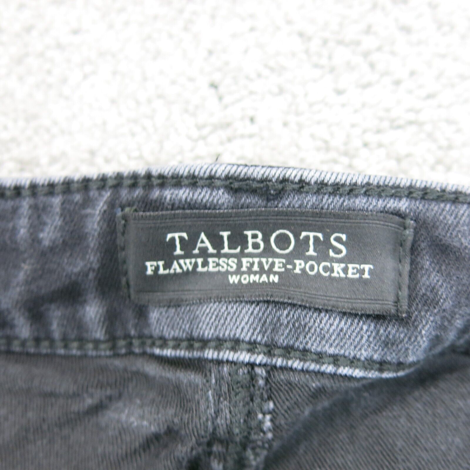 Talbots, Jeans, Talbots Slim Straight Flawless Fivepocket High Waist Dark  Wash Jeans Size 8