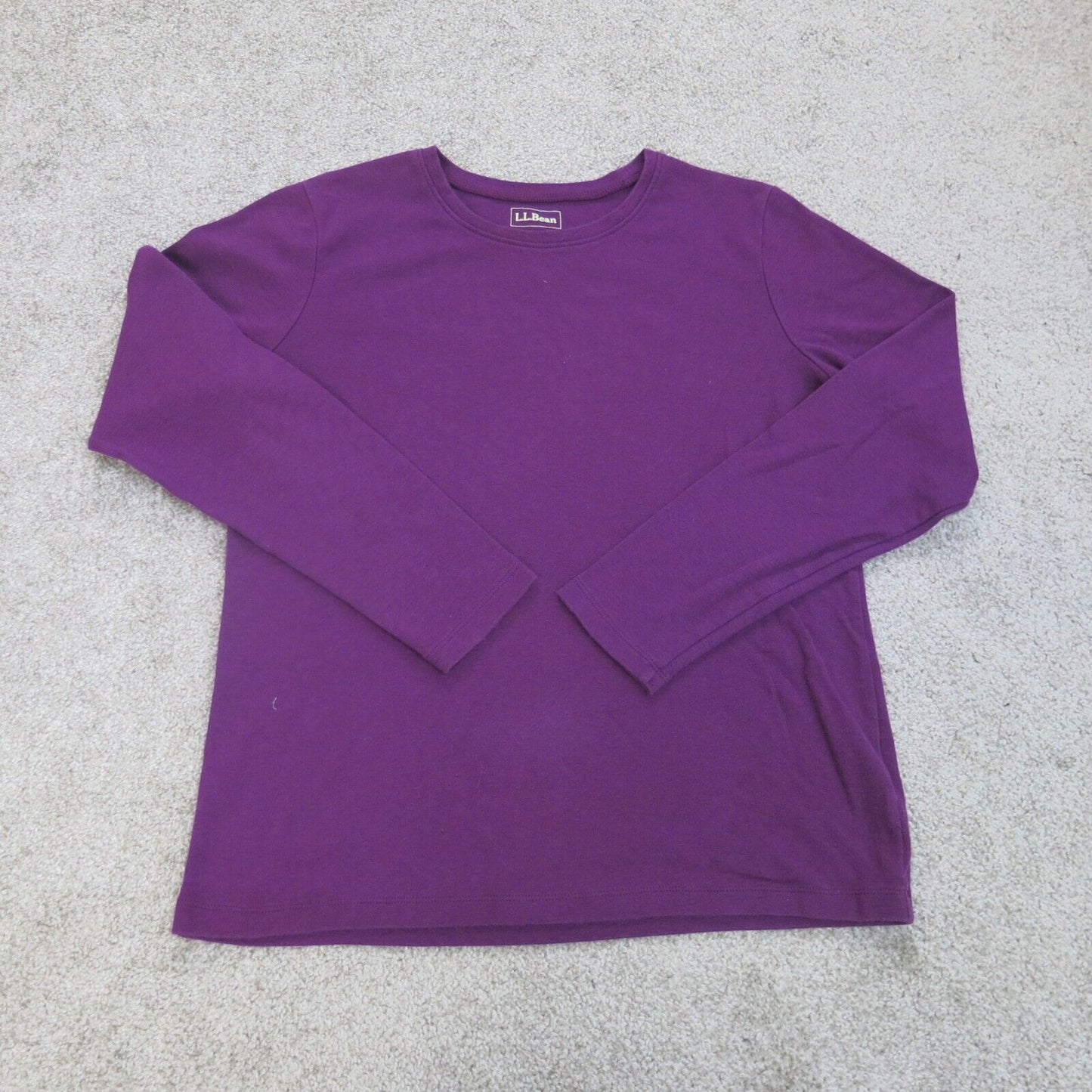 ll bean long sleeve t shirt womens