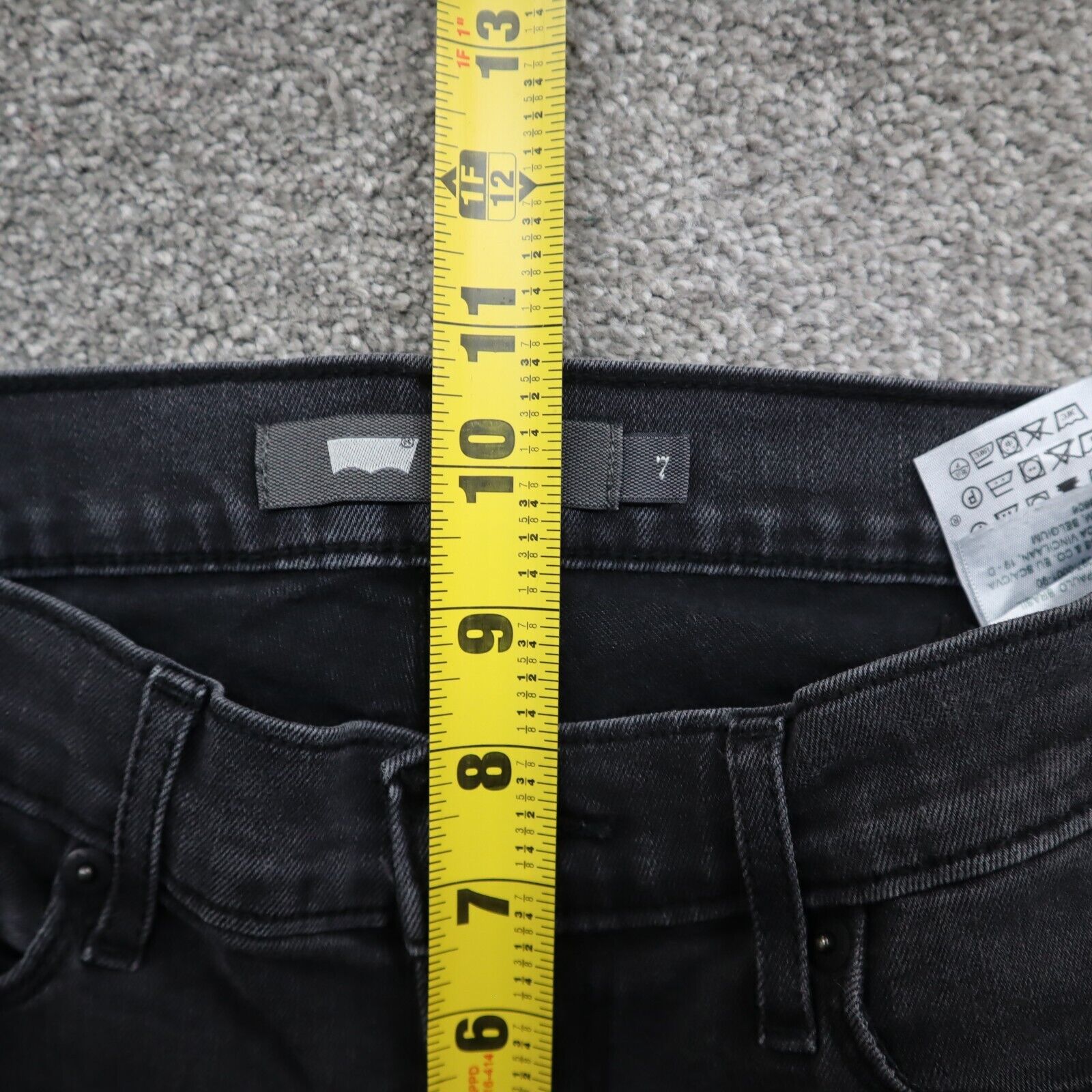 Levi's 524 skinny size 2025 7