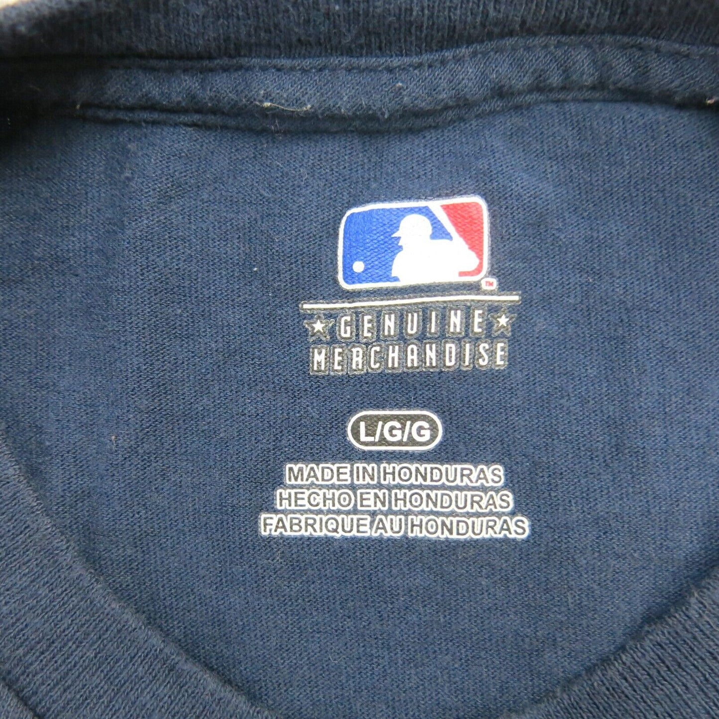 Genuine Merchandise Shirt Mens Large Blue MLB Minnesota Twins Crew Neck Tee