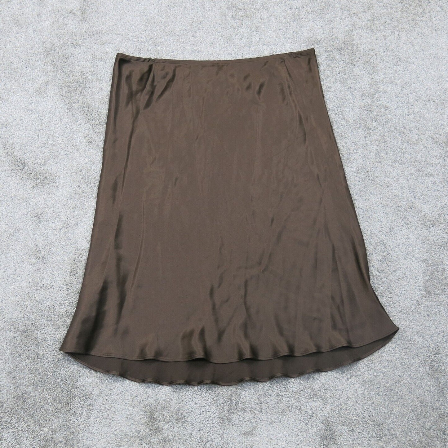 Michael Kors Womens Casual A Line Skirts High Rise Knee Length Brown Size 16
