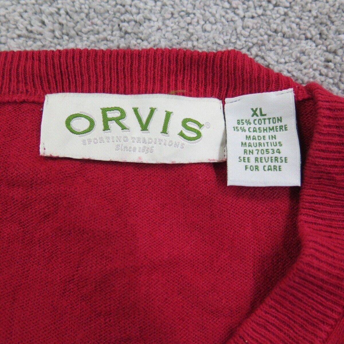 Orvis Ladies' V-Neck Sweatshirt