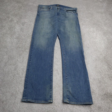 VINTAGE Ralph Lauren High Rise Mid Blue Denim Straight Leg Bootcut Mom online Jeans 6