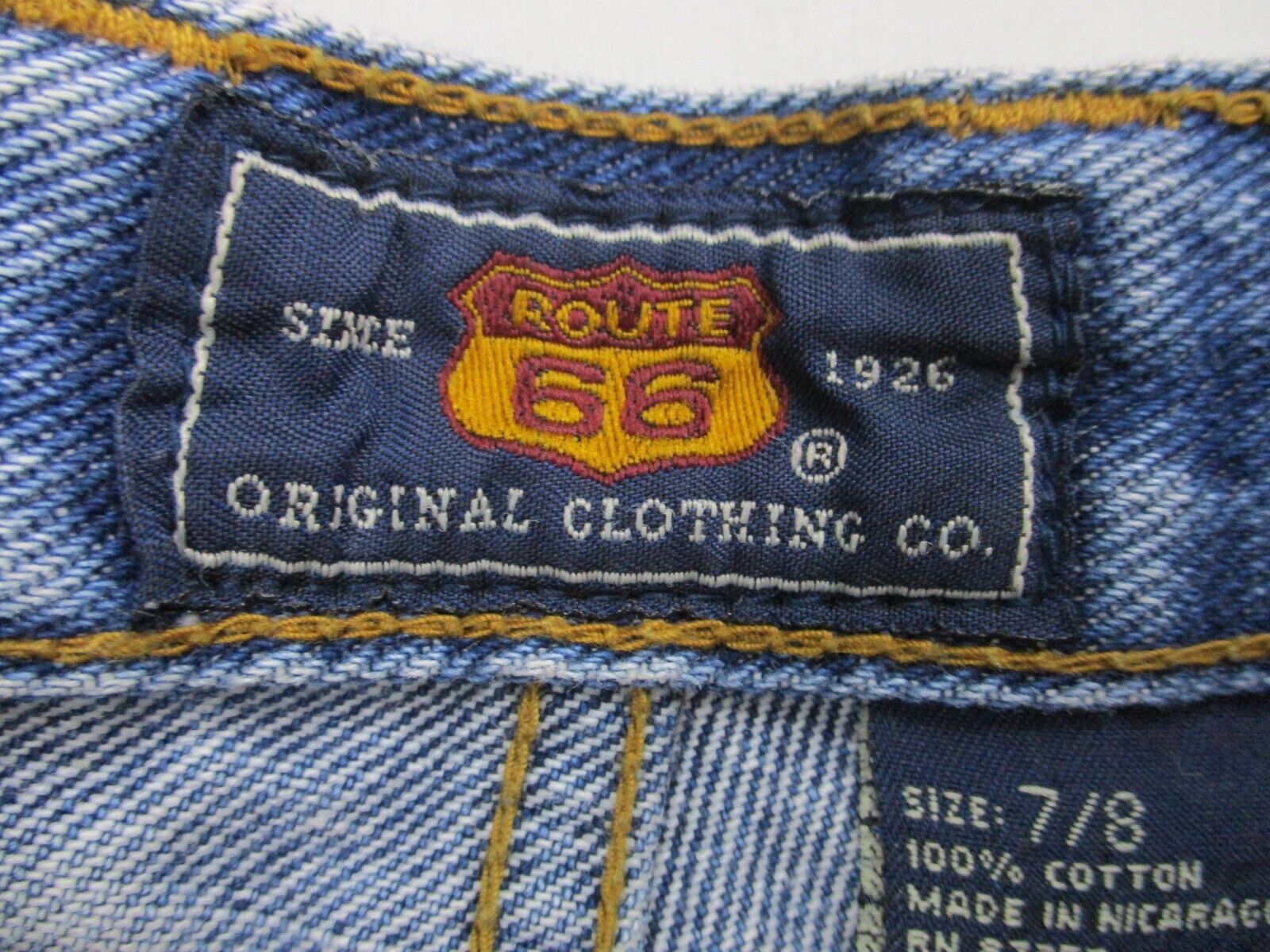 週末限定ンセール Men's 66 Route Stretch Rise High Jeans Denim Leg Straight 野菜
