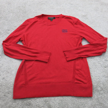 Sold Banana Republic Women's Sweater Red Size Medium Long Sleeves V Neck