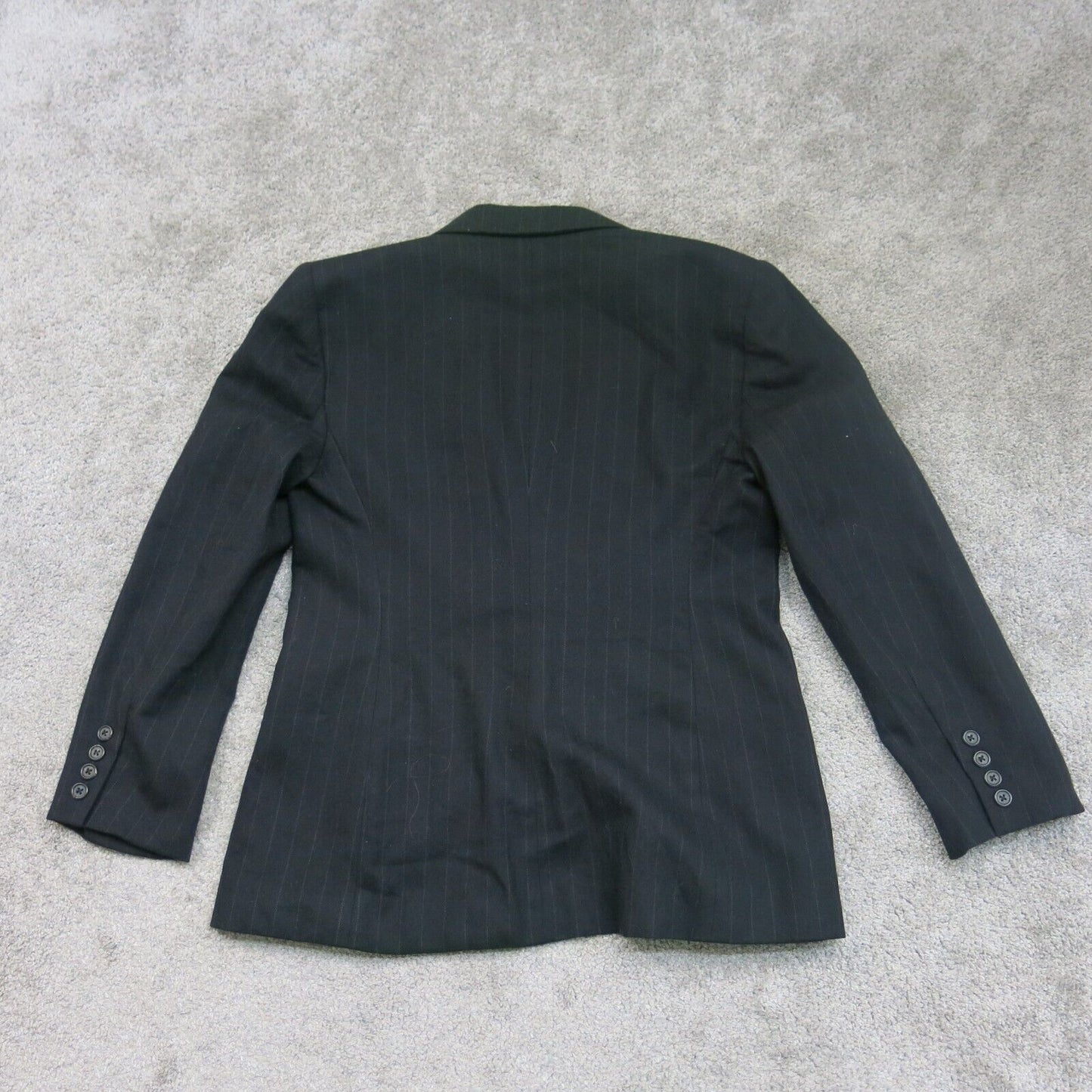 Lauren Ralph Lauren Womens Blazer Jacket Long Sleeves 2 Pocket Black Size 8