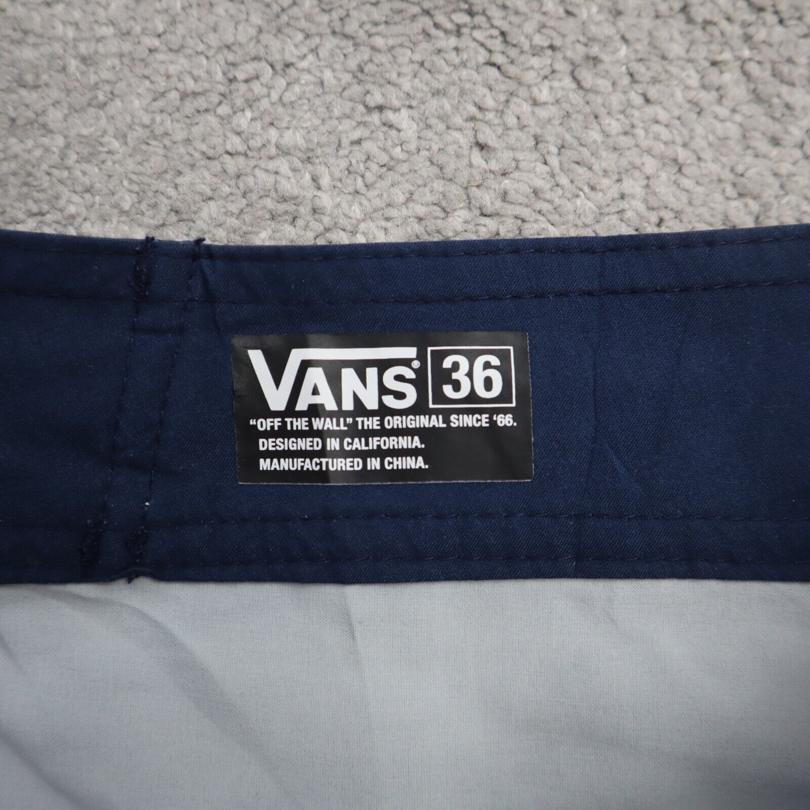 Vans Men Pilgrim Surf Supply Board Shorts Drawstring Waist Colorblock