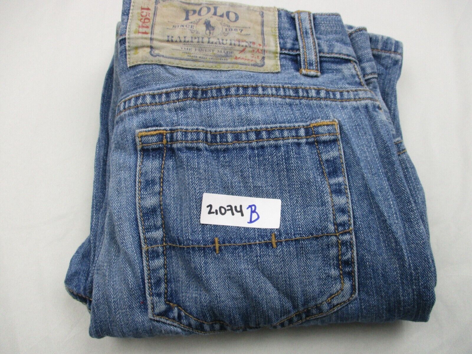 Ralph Lauren Purple Label straight-leg Denim Jeans - Farfetch