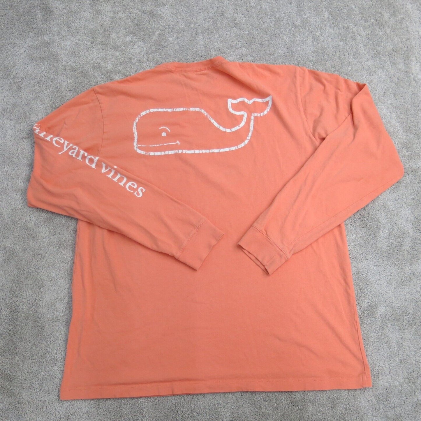 orange vineyard vines shirt