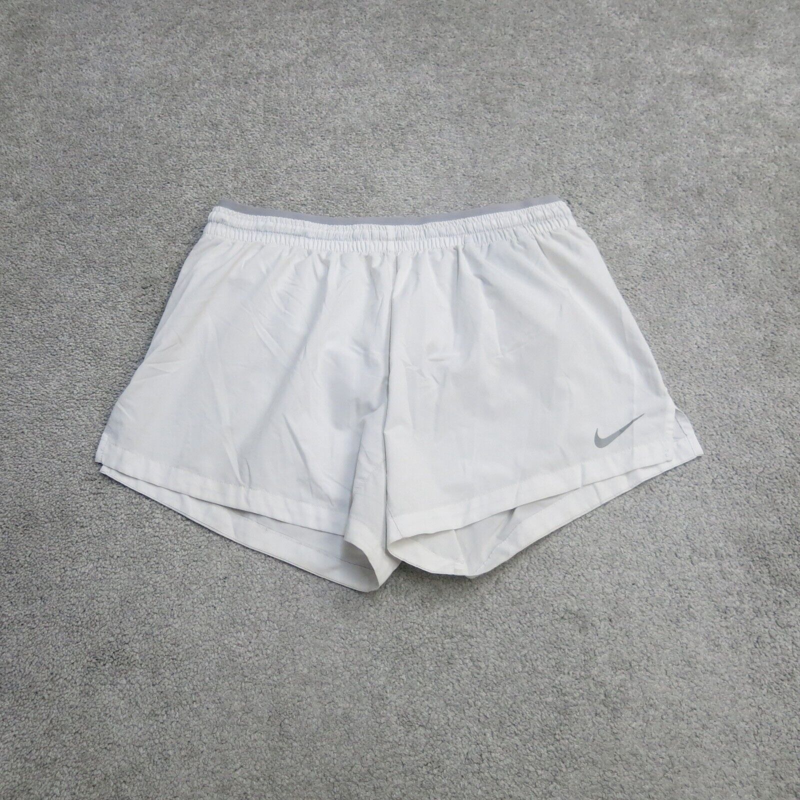 All white nike shorts womens online