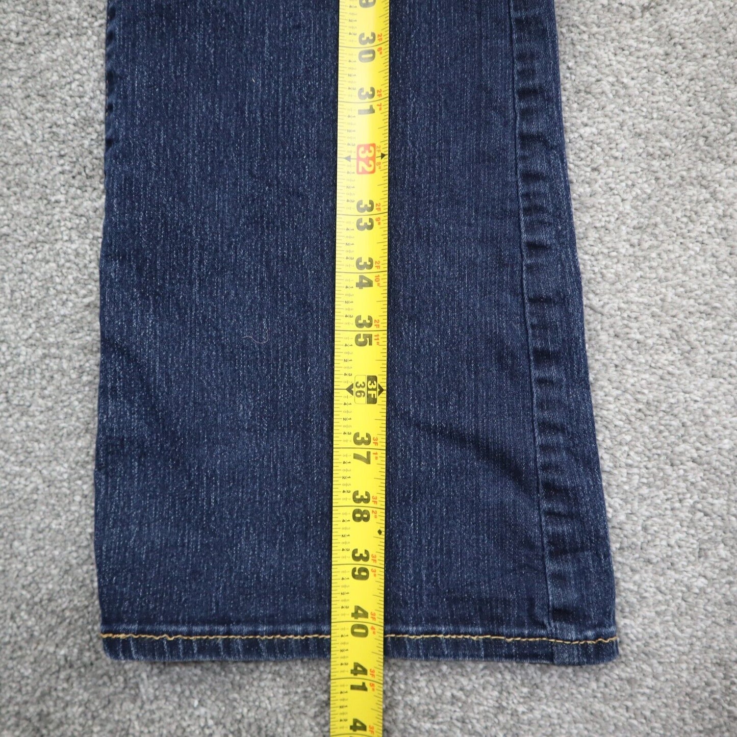 Signature By Levis Womens Modern Bootcut Jeans Mid Rise Cotton Blue Size W29XL32