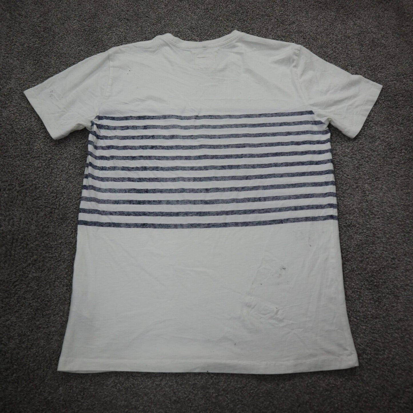 Lucky Brand Shirt Mens White Small 100% Cotton Short Sleeves Crew Neck –  Goodfair