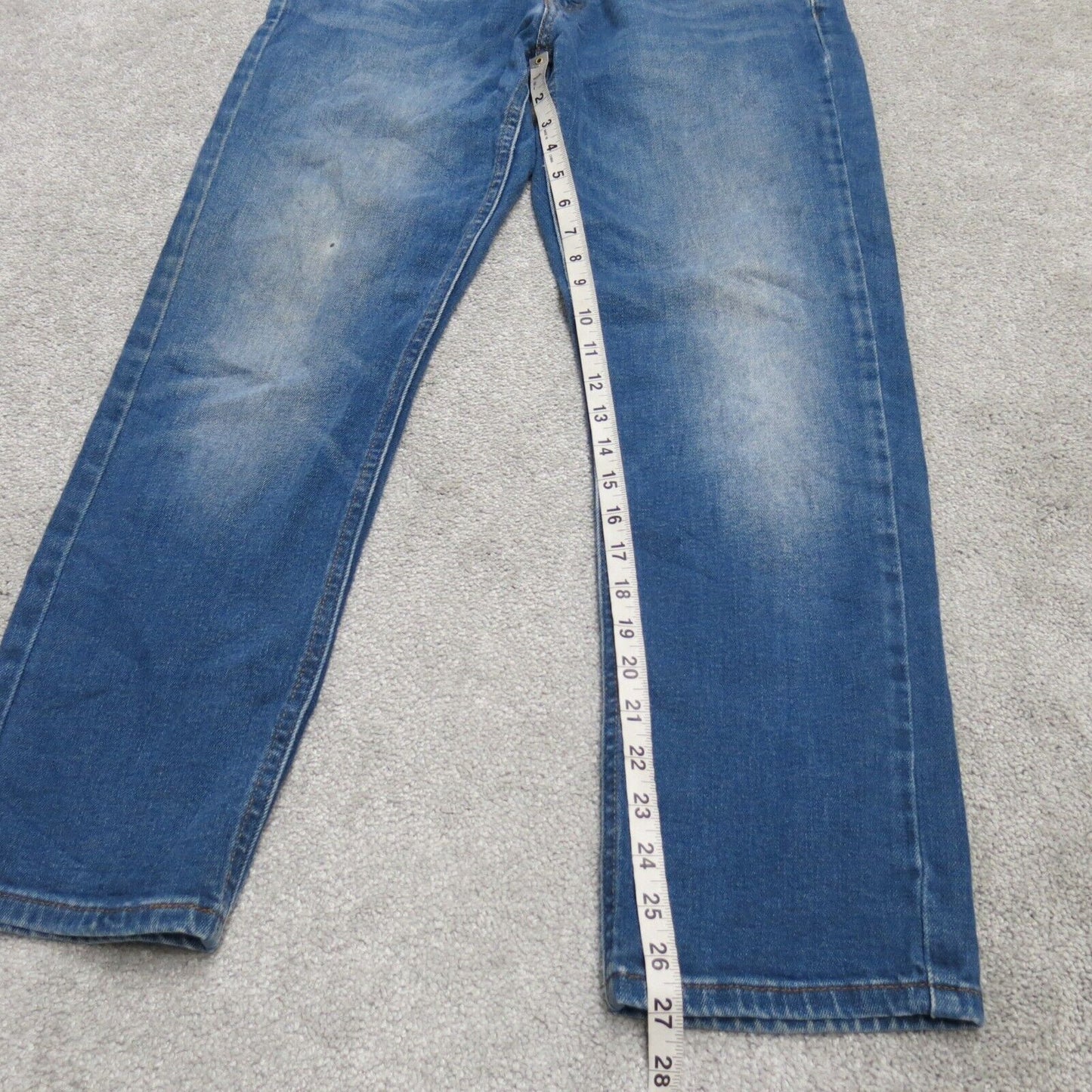 Levis 541 Mens Straight Leg Jeans Denim Stretch Low Rise Blue Size W31XL30