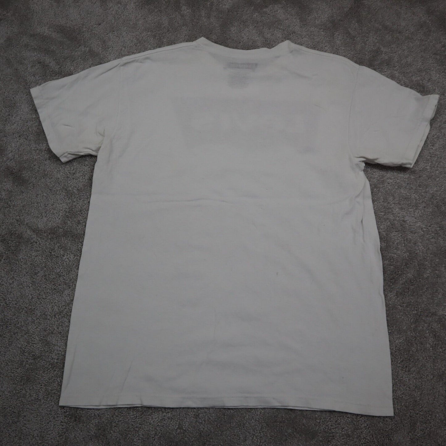 Adidas Sports T-Shirt Men's Large White Short Sleeves Graphic Sports Logo Shirt