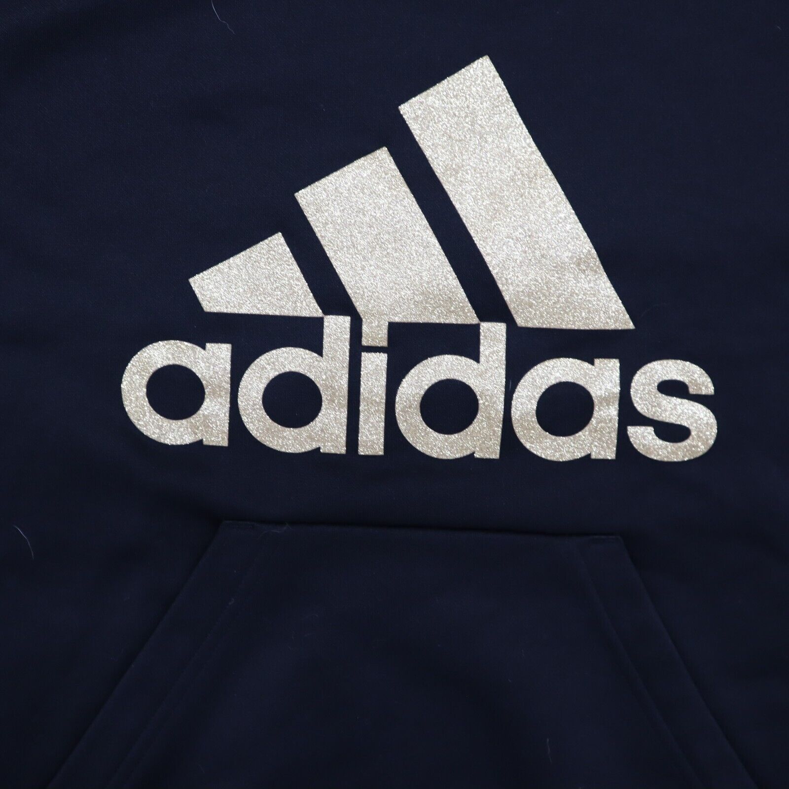 Adidas Hoodie Boy Size Small Back Pullover Climawarm Sweatshirt Long Sleeve Logo