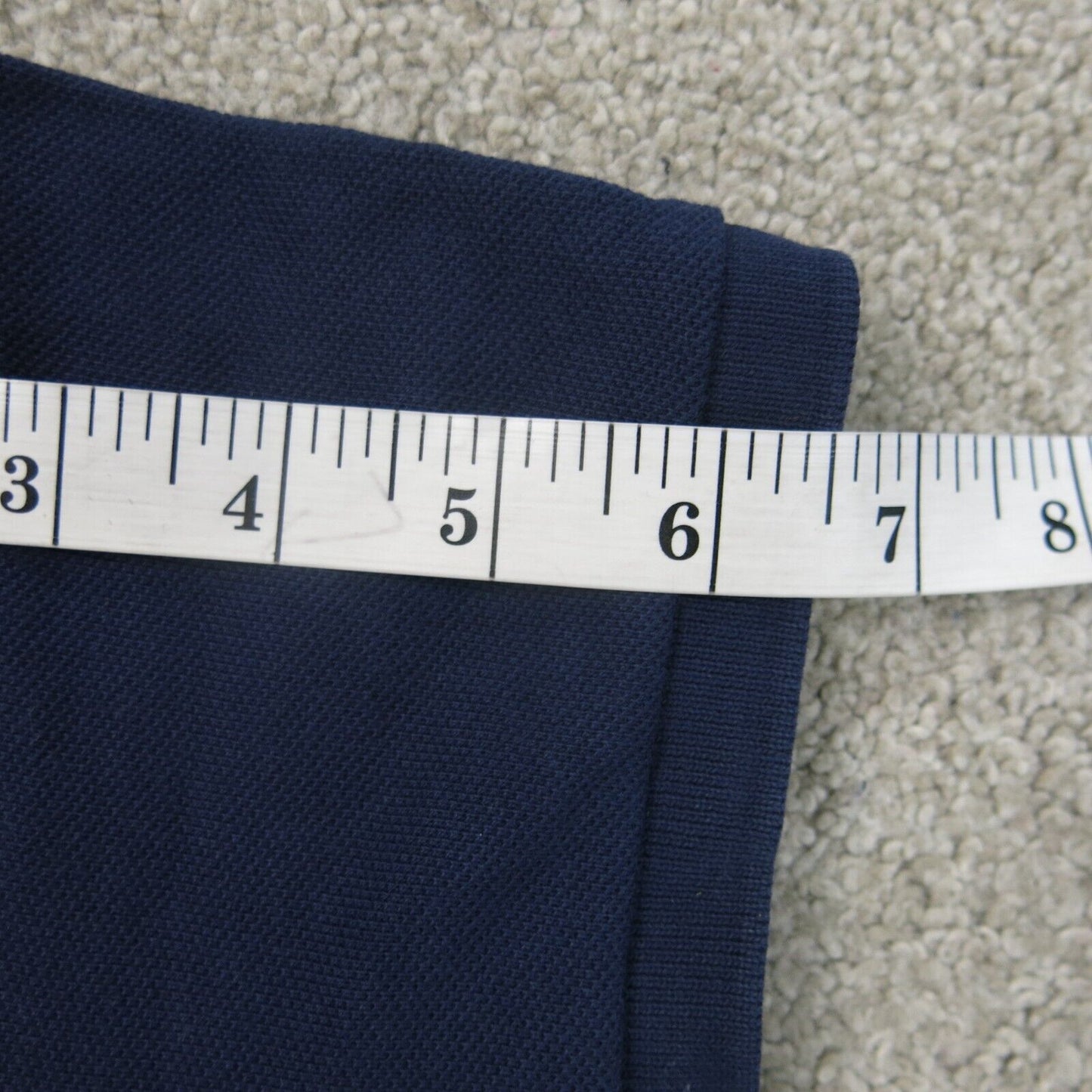 Polo Ralph Lauren Shirt Dress Womens X Large Blue Short Sleeve Logo Front Knot