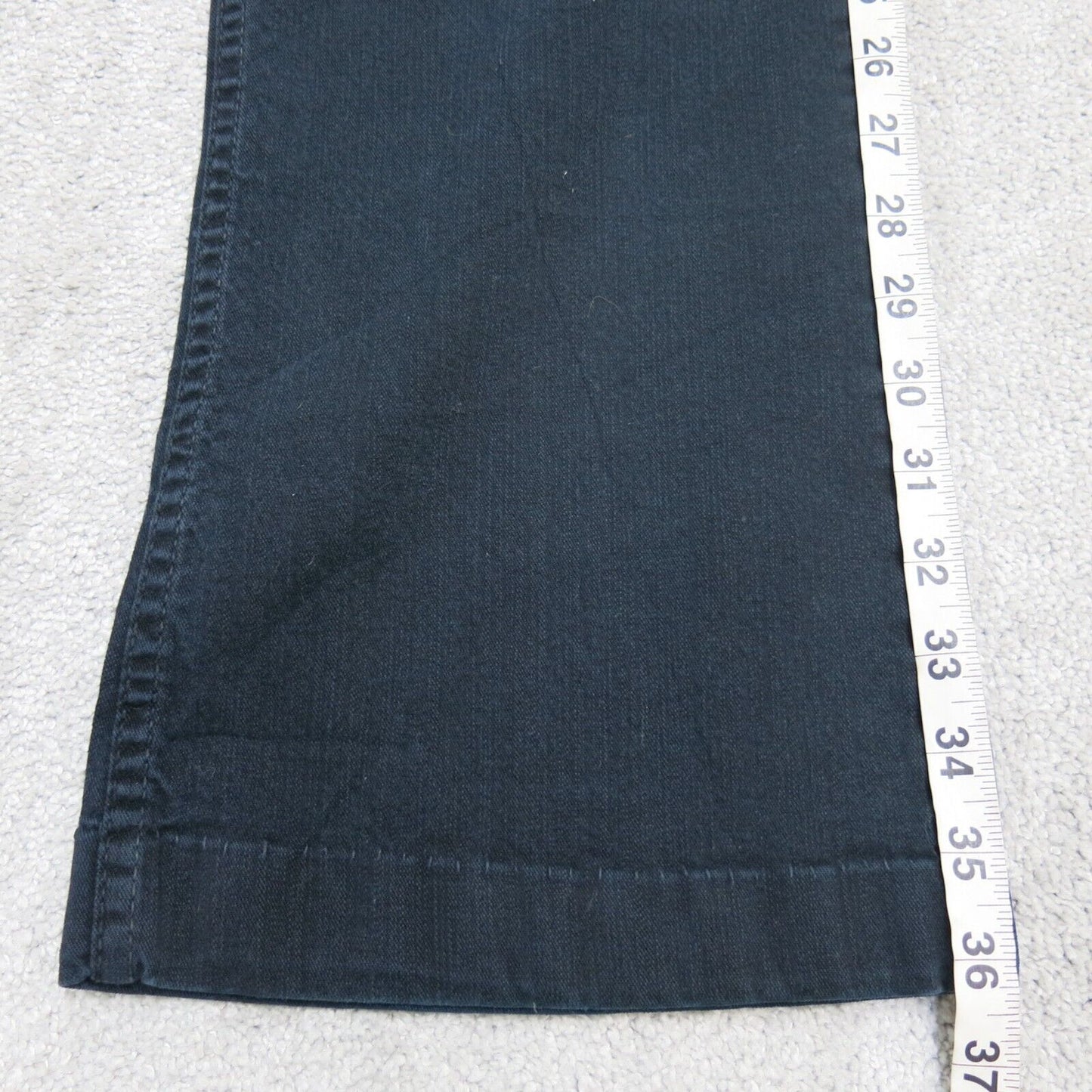 Signature By Levis Womens At Waist Bootcut Jeans Denim Stretch Blue Misses 16 M