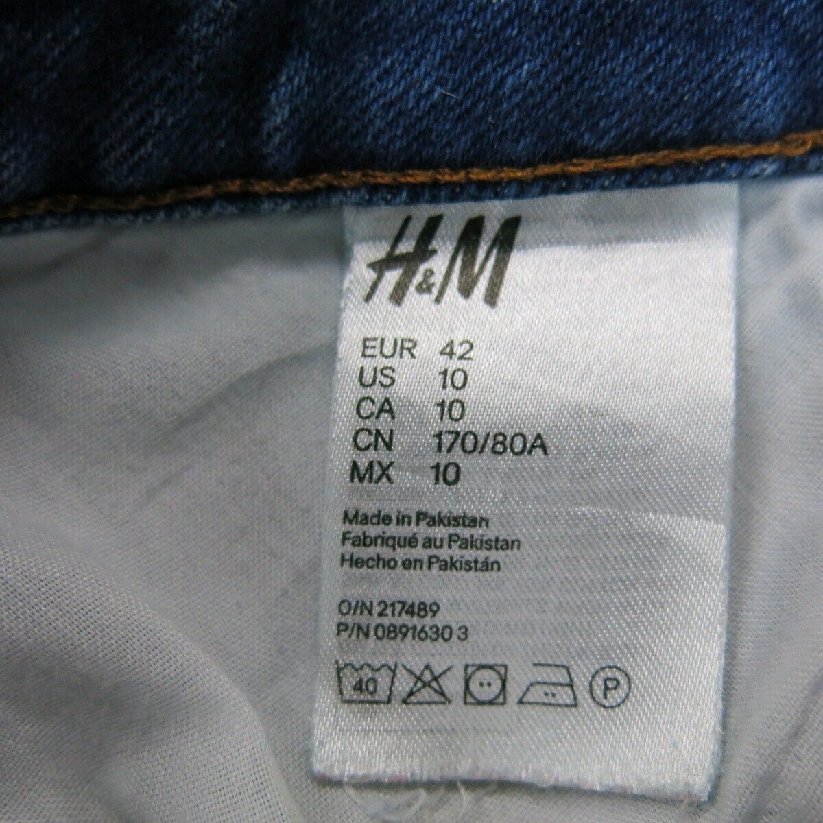 H&m shop p size