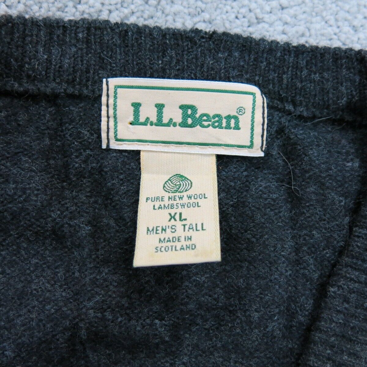 Ll bean men's hot sale tall sweaters