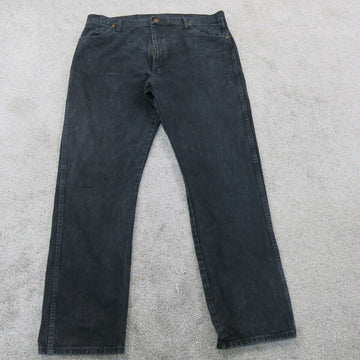 Wrangler 13MWZWK Men's Regular Fit Jeans - Black
