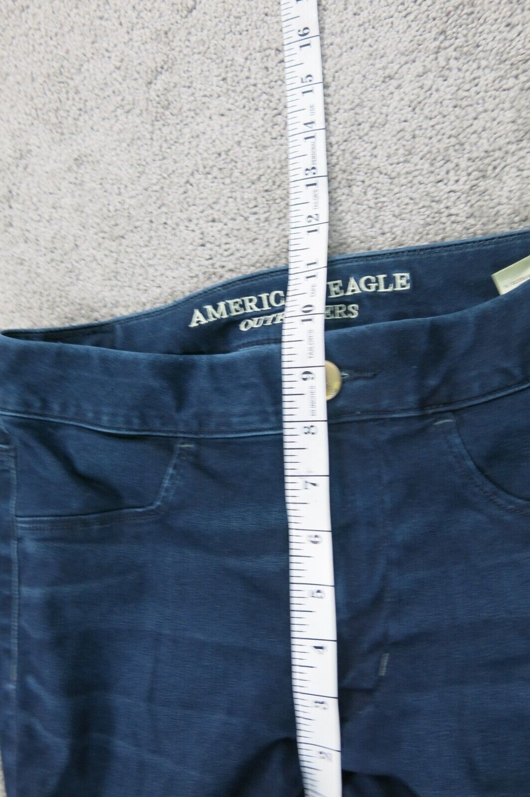 American Eagle Womens Super Stretch Jegging Jeans Denim Mid Rise Blue Size 6