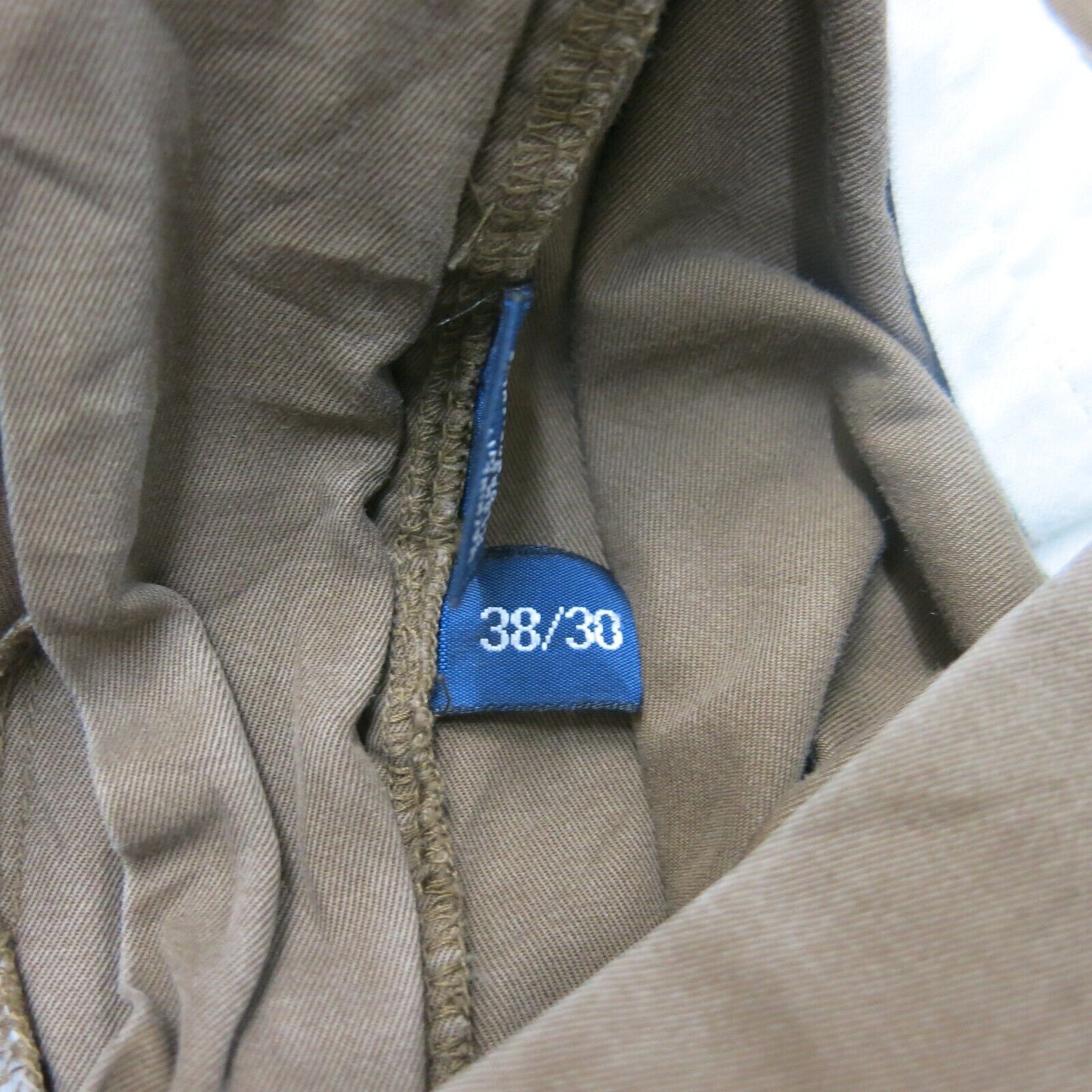 Polo By Ralph Lauren Mens Dress Pants Low Rise 100% Cotton khaki Size W38XL30