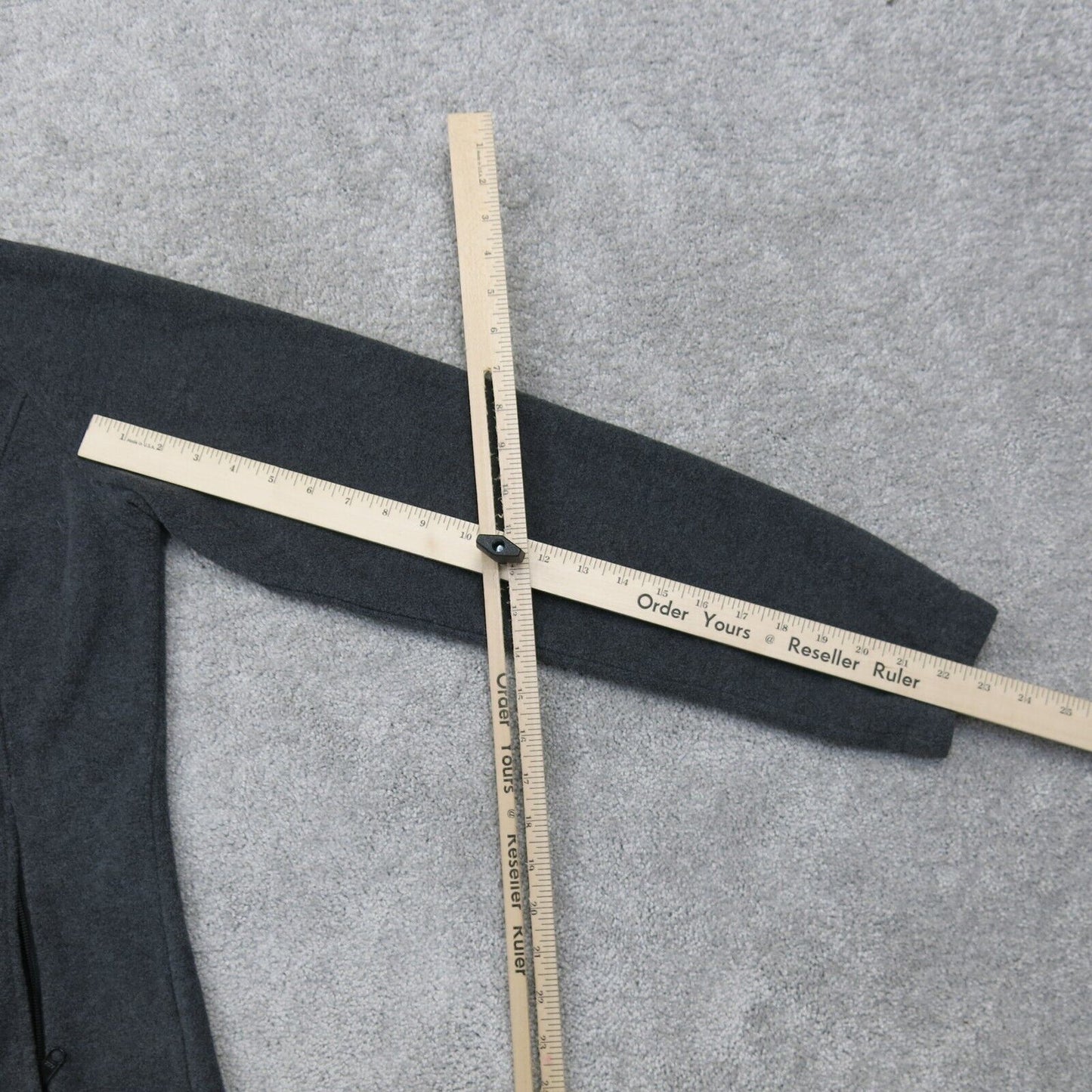 Columbia Mens Jacket Full Zip Up Long Sleeves Mock Neck Dark Gray Size Medium