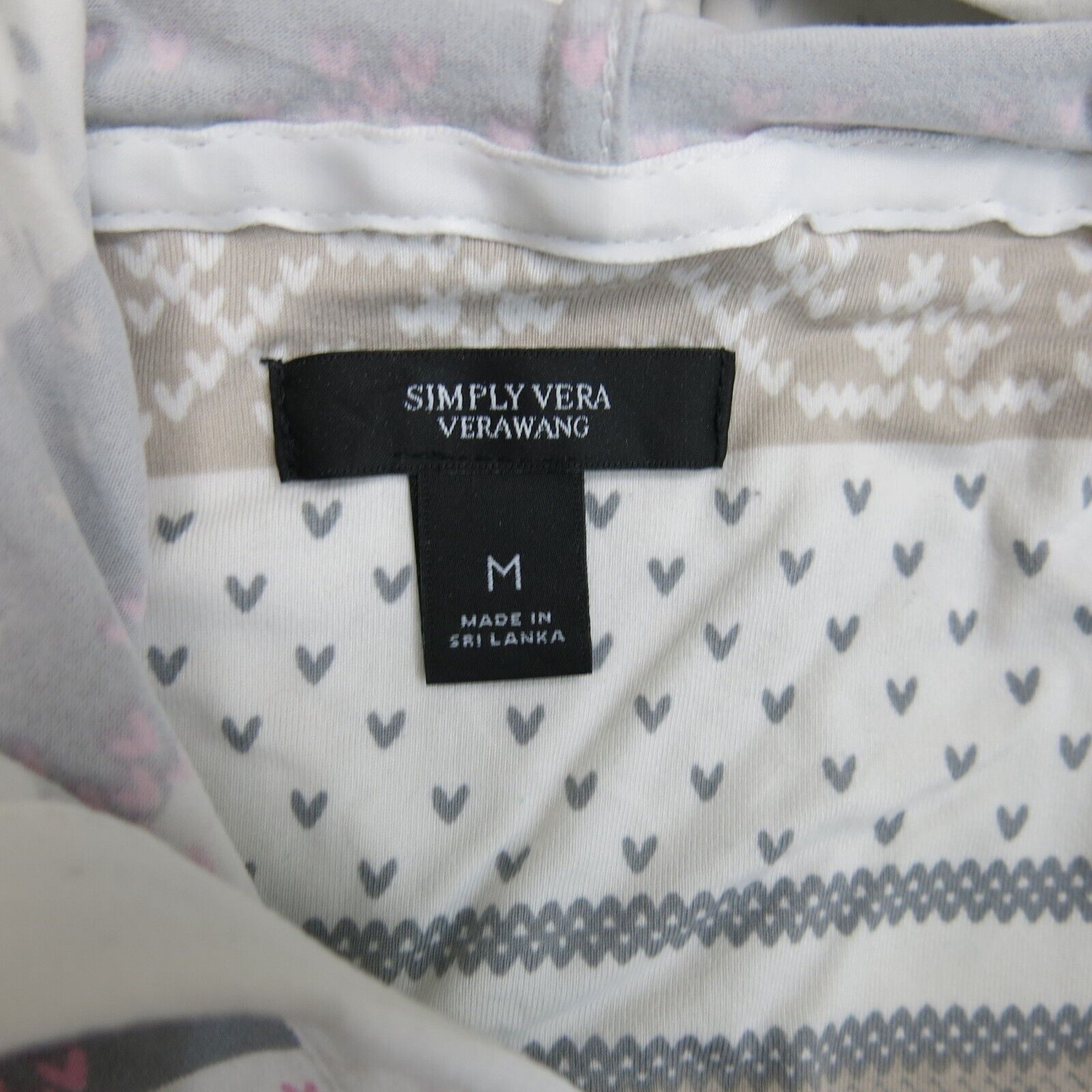 Vera wang outlet hoodie