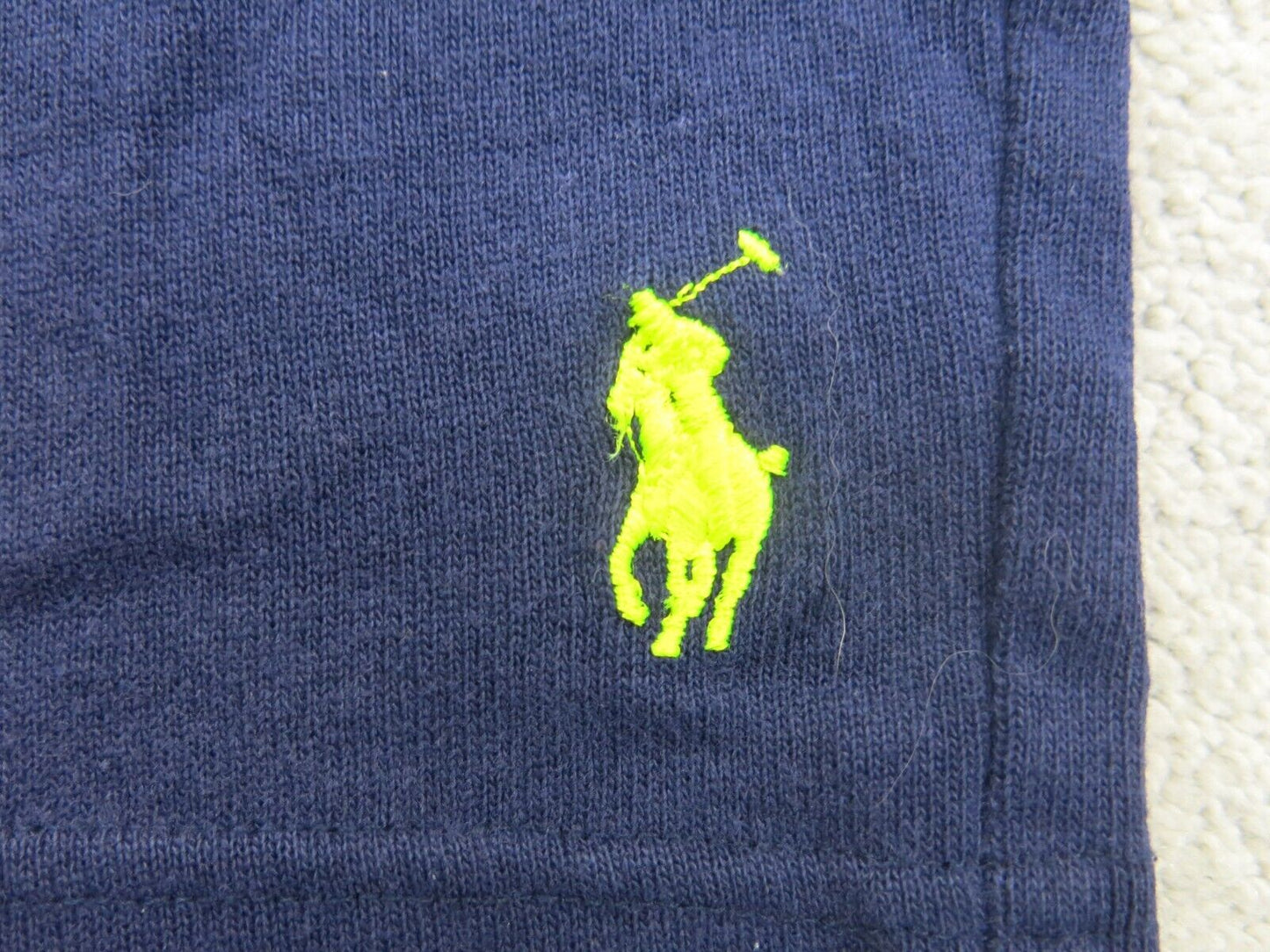 Polo Ralph Lauren Shorts Mens W31 Blue Casual Outdoors Sweat Pants Preppy Logo