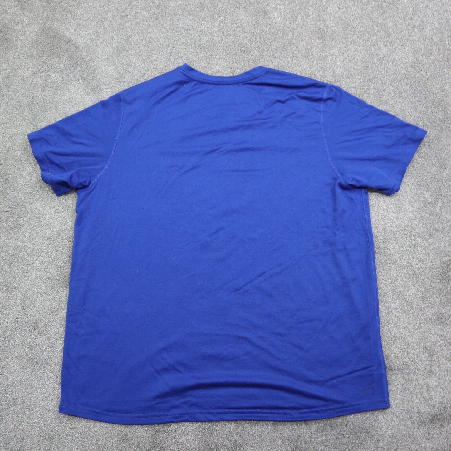 Adidas Mens Sportswear Graphics T Shirt Top Crew Neck Short Sleeves Blue XL/TG