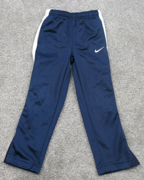 Kids navy track pants online