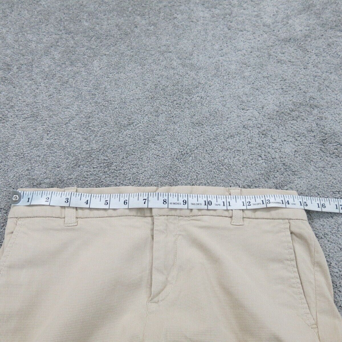 Gap Womens Chino Pants Straight Leg Mid Rise Pockets Beige Size 6