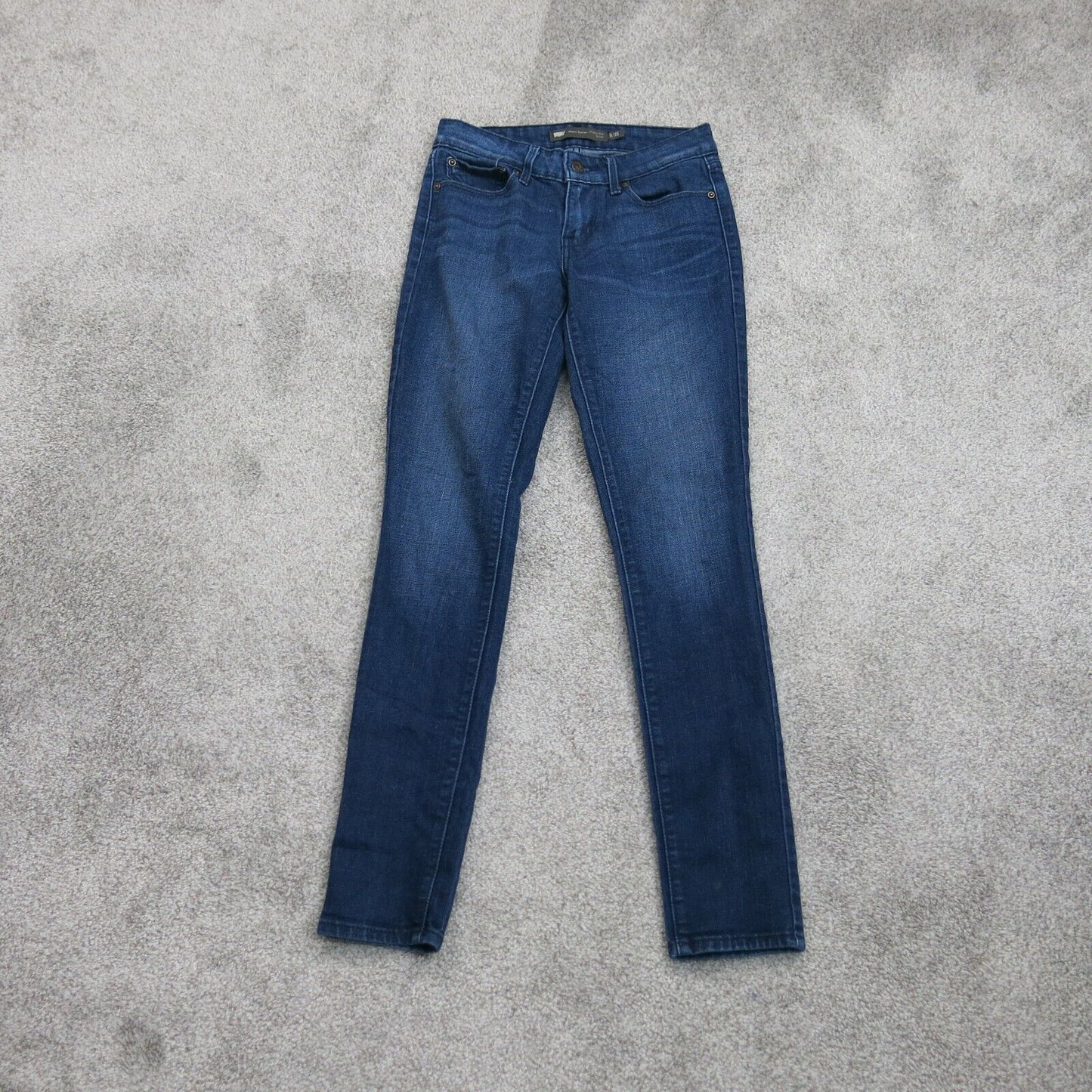 Levis Womens Demi Curve Modern Rise Skinny Jeans Stretch Blue Size W25xL32