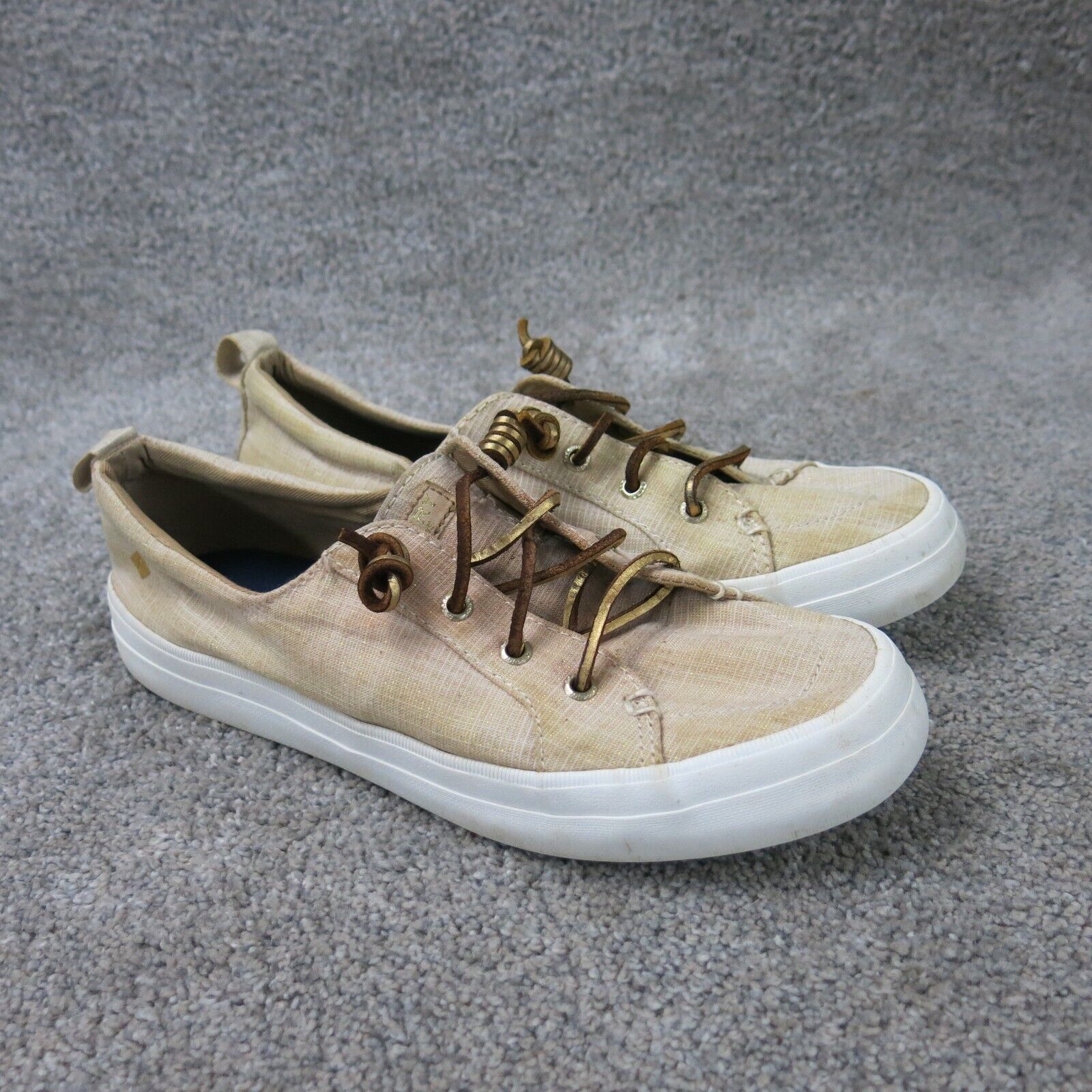 Crest vibe sale sperry sneakers metallic