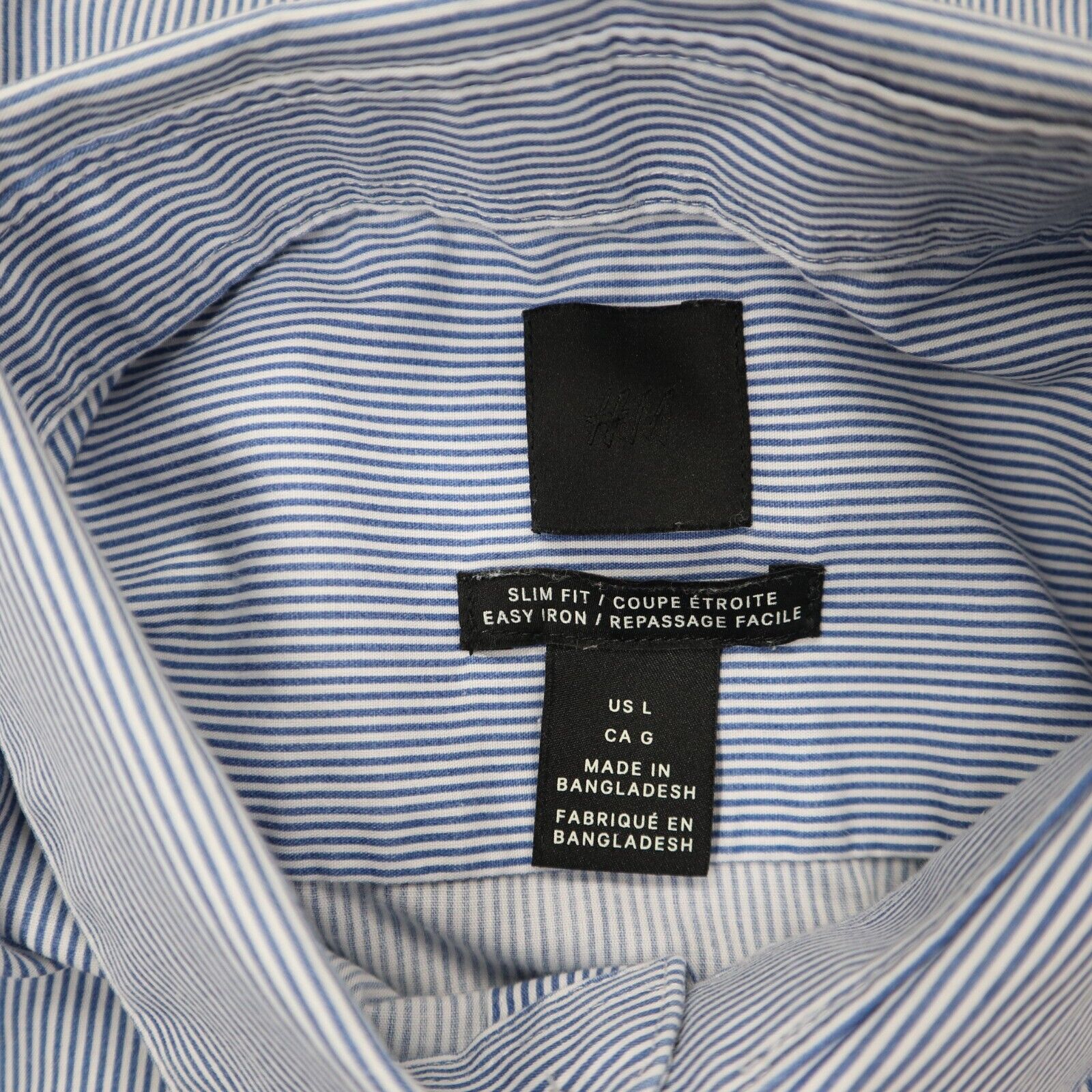 Striped shirt outlet mens h&m