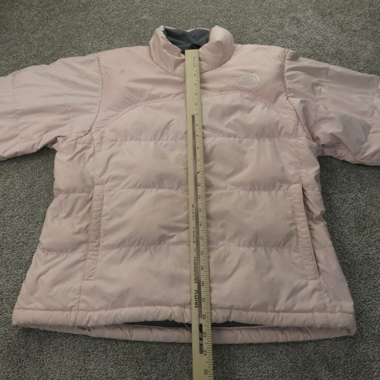 Baby pink north hot sale face jacket