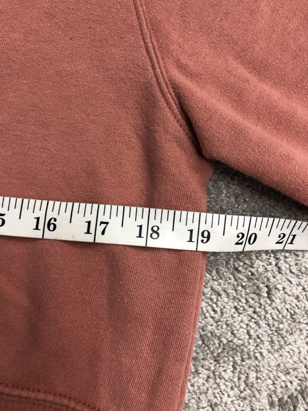 Rust pink sale sweatshirt