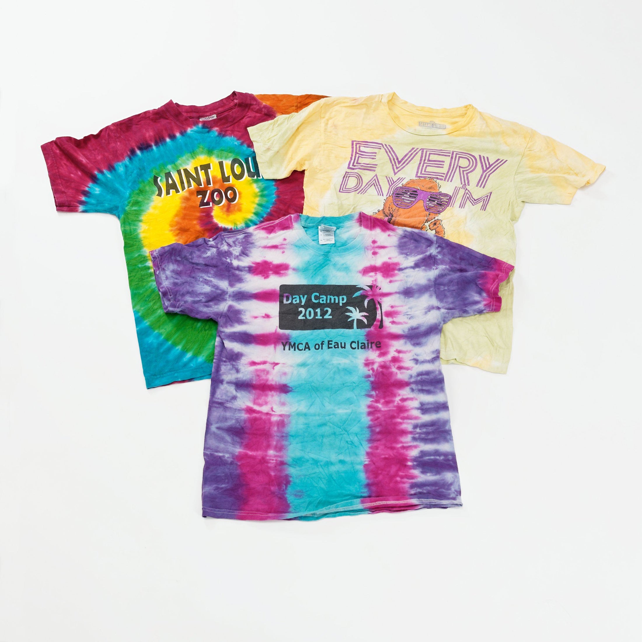 Used Tie Dye T Shirts - Thrifted Bundle - Set of 3 – Goodfair