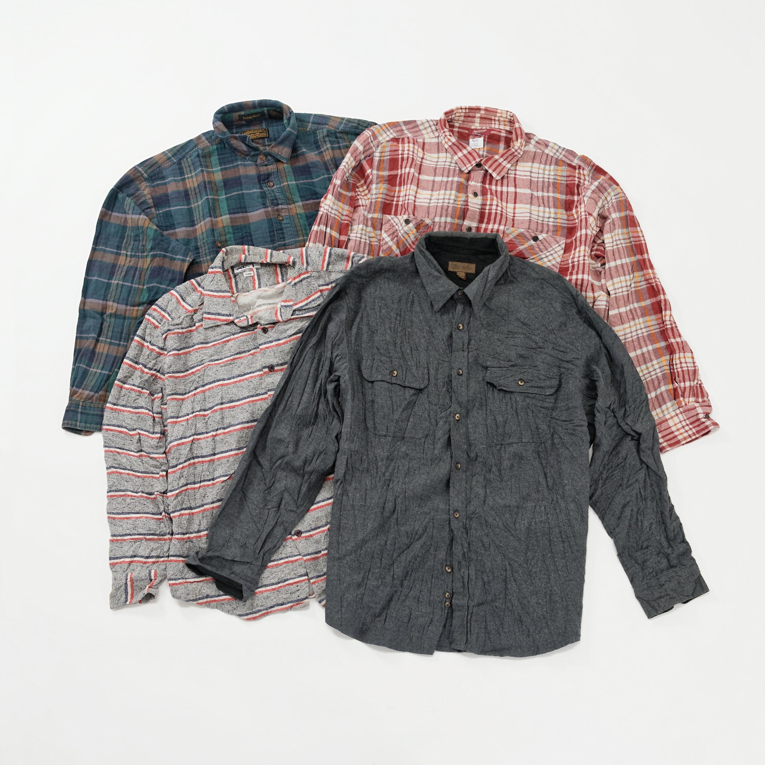 Preloved Flannel Shirts | Set of 2 – Goodfair