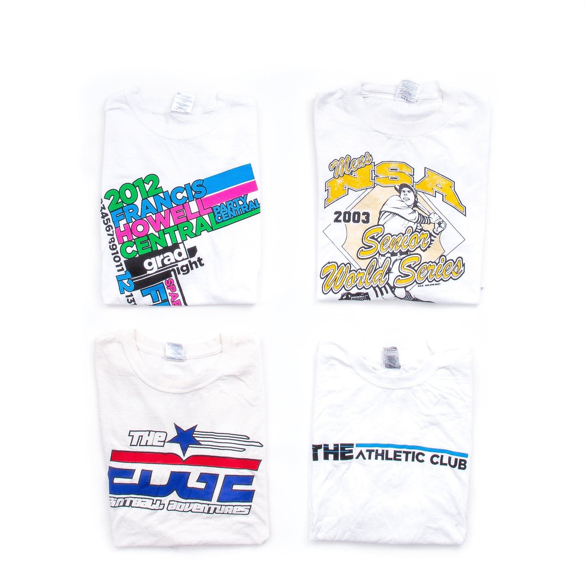 Preloved Printed T-Shirts | Set of 4